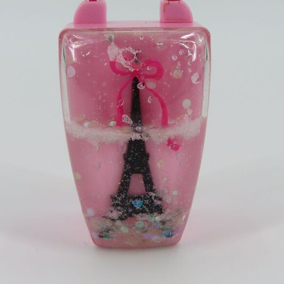 Bath & Body Works PocketBac Classic Eiffel Tower Snow Globe Loop Top Holder VTG - Picture 3 of 10